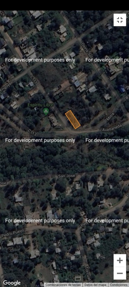 TERRENO EN VENTA EN SANTA MARIA. VILLA CAEIRO. TE110